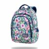 CoolPack Drafter Pastel Garden három részes, laptop rekeszes iskolatáska hátizsák