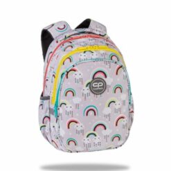 CoolPack Jerry Rainbow Time három rekeszes, laptop rekeszes iskolatáska hátizsák