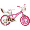 Dino Bikes Barbie gyerek kerékpár 14-es méretben